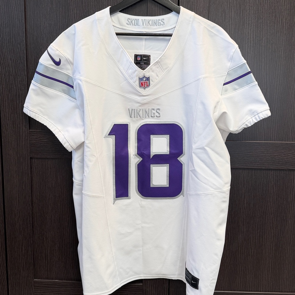 Justin Jefferson Minnesota Vikings Nike Alternate Vapor F.U.S.E. Elite Jersey